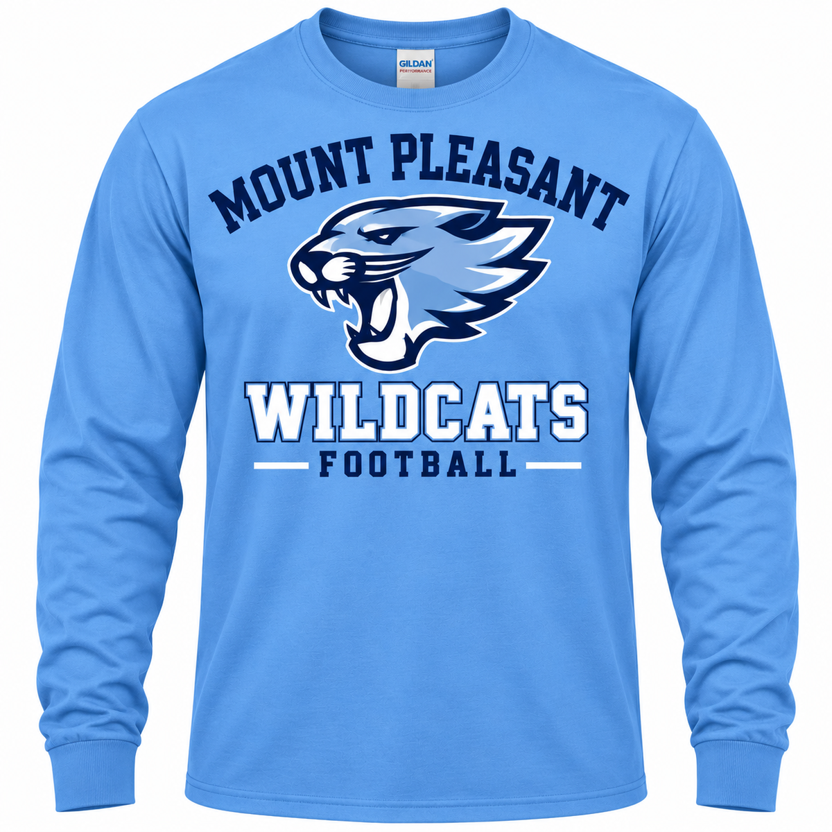 Adult Long Sleeve - Carolina Blue